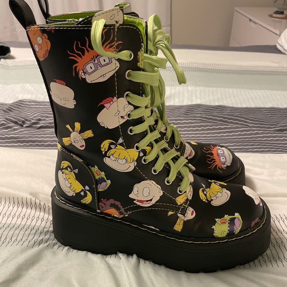 Rugrats Combat Boots x Dolls Kill